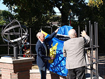 Onthulling plaquette, 21 sept 2019 bij bevrijdingsmonument.